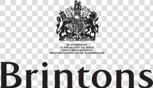 2012 Brintons Logo Black Commercial Regular Vector   Appointment To Her Majesty The Queen  HD Png Download