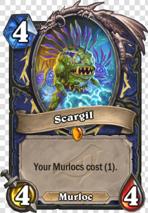 Scargil Hearthstone Rise Of Shadows   Hearthstone Boomsday New Cards  HD Png Download