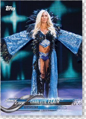 2018 Topps Wwe Charlotte Flair Base Poster   Magento  HD Png Download