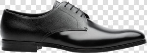 Saffiano And Brushed Leather Derby Shoes   Leather  HD Png Download