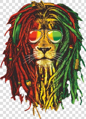 Rasta Lion Png Image Background   Reggae Hd Wallpaper For Android  Transparent Png