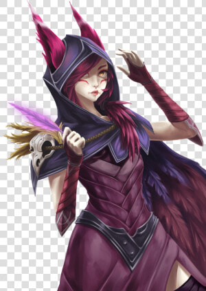 Xayah   League Of Legends Xayah Png  Transparent Png