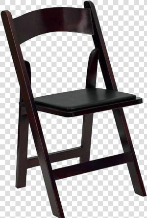 Folding Mahogany Chair Rental Georgia   Mahogany Wood Folding Chairs  HD Png Download