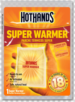 Hothands Super Warmer  hh1ed240e    Super Hothands Hand Warmers  HD Png Download