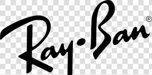 Ray Ban Logo Black And White   Ray Ban Logo Png  Transparent Png