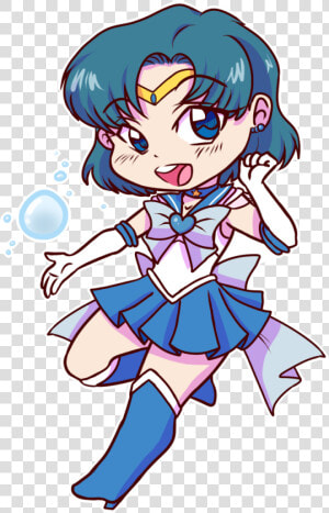 Bishoujo Senshi Sailor Mercury   Cartoon  HD Png Download