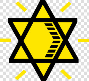 Vector Illustration Of Star Of David Shield Of David  HD Png Download