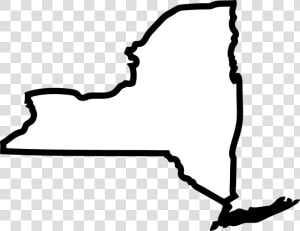 New York City State Outline Clipart   Png Download   New York Colony Outline  Transparent Png