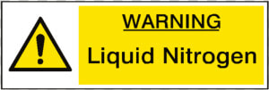 Warning Liquid Nitrogen Hazard Sign   Liquid Nitrogen Hazard Sign  HD Png Download