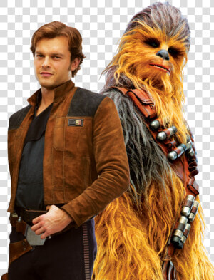 Han Solo And Chewbacca Solo Png  Transparent Png