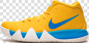 Transparent Kyrie Png   Kyrie 4 Yellow And Blue  Png Download