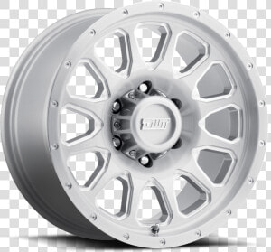 Dwt Elarco 6lug Silver Brushed Milling Bevels Wheel   Allu Corvette Rally Wheels  HD Png Download