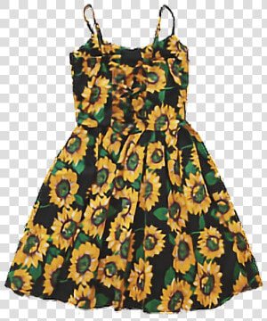  dress  niche  tumblr  aesthetic  sunflower  freetoedit   Day Dress  HD Png Download