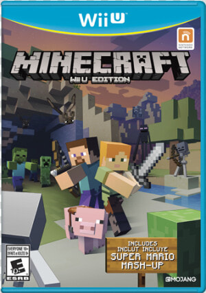 Minecraft Nintendo Wii U  HD Png Download