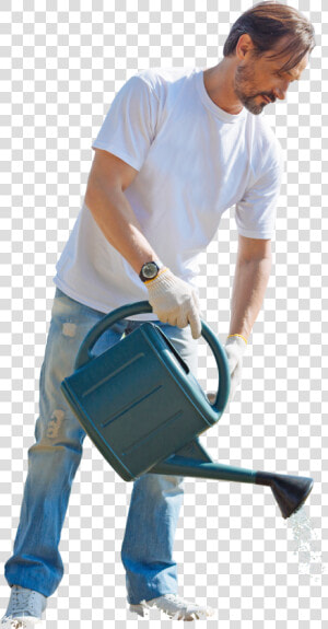 Cut Out Man Working In The Garden   Gardening People Cut Out  HD Png Download