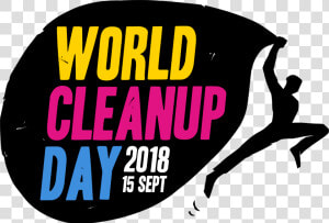 Logo World Cleanup Day 2018  HD Png Download