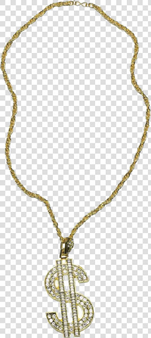 Thug Life Gold Chain Diamonds Transparent Png   Big Gold Chain Png  Png Download