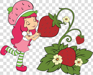 Strawberry Shortcake Berry Bitty Adventures Clip Art   Strawberry Shortcake New Look  HD Png Download