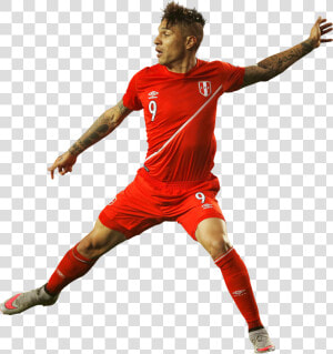 Paolo Guerrero Render  HD Png Download