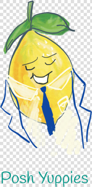 Posh Yuppie Lemon Illustration   Illustration  HD Png Download