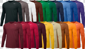 Custom Nike Legend Long Sleeve Shirts   Outlet Store  HD Png Download