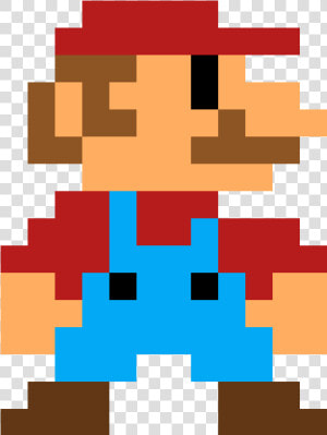 8 Bit Mario   Super Mario Bros 1 Png  Transparent Png