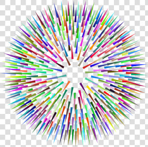 Prismatic Spiked Ball No Background  HD Png Download