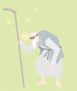 Old Man  Prophet Of Old Gods Clip Arts   Illustration  HD Png Download