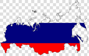 Russia Map Png High quality Image   Russia Flag Map  Transparent Png