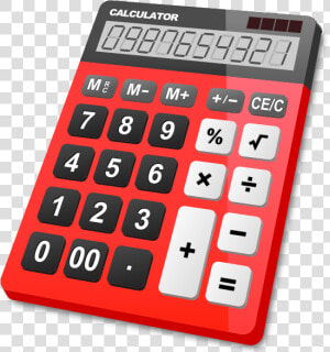 Calculator Red   Transparent Background Calculator Clipart  HD Png Download