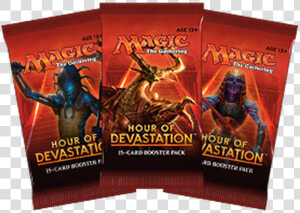 Magic The Gathering Hour Of Devastation Booster Pack   Hour Of Devastation Booster  HD Png Download