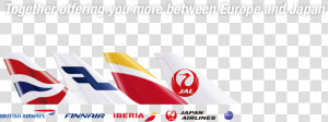 Together Offering You More Between Europe And Japan   Japan Airlines  HD Png Download