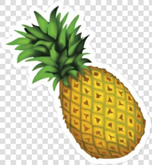  emotion  emojisticker  emoji  piña🍍  pineapple   Emoji Piña  HD Png Download