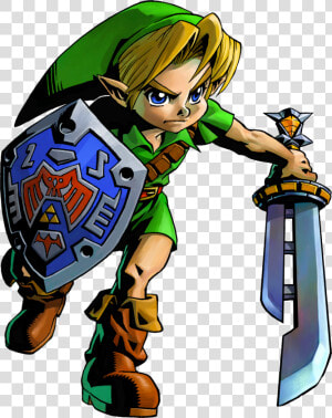 Legend Of Zelda Majora  39 s Mask Link  HD Png Download