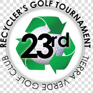 2019 Recyclers Golf Logo   Emblem  HD Png Download