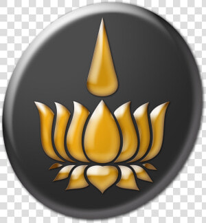 Golden Lotus Icon   Lotus Icon  HD Png Download