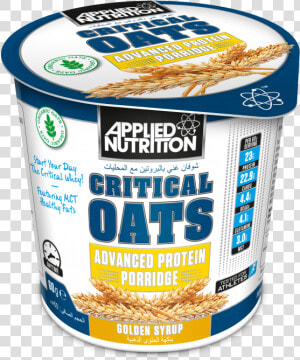 Critical Oats   Applied Nutrition Critical Oats  HD Png Download