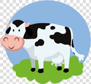 Cartoon dairy Cow bovine clip Family dairy pasture   Cow Png Cartoon  Transparent Png