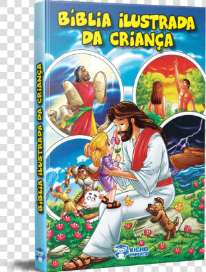 Biblia Ilustrada Da Criança Rideel  HD Png Download