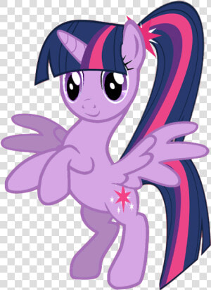 Mlp Twilight With A Ponytail By Winxflorabloomroxy   Rainbow Dash My Little Pony Characters  HD Png Download