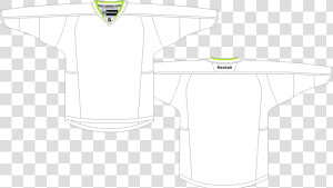 Blank Jersey Png   Vector Blank Hockey Jersey Template  Transparent Png