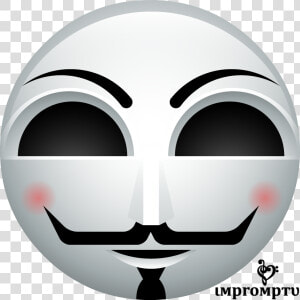 Vendetta Agario Custom Skin   Anonymous Avatar  HD Png Download