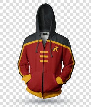 Dm 165 Tim Drake   Red Hood Hoodie Jacket  HD Png Download