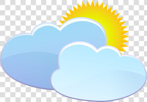 Clouds And Sun Weather Icon Png Clip Art   Logo Dare Arqam School  Transparent Png