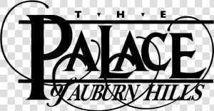 Palace Of Auburn Hills Logo  HD Png Download