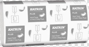 Katrin Plus C fold 2ply White Paper Towels   Katrin Plus C Fold 2  HD Png Download