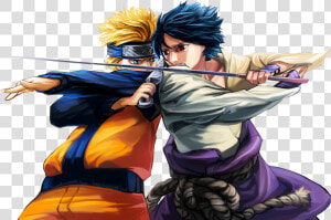 Naruto Sasuke Png   Naruto And Sasuke Art  Transparent Png