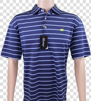 Masters Navy  amp  White blue Striped Performance Tech   Carhartt Red Striped Shirt  HD Png Download