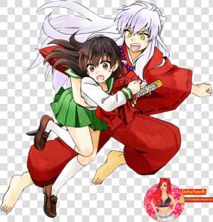 Inuyasha X Kagome Anime  HD Png Download