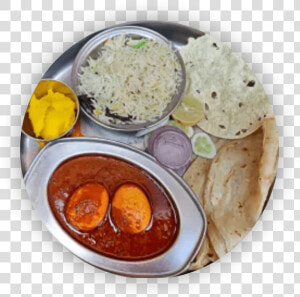 Egg Thali  HD Png Download